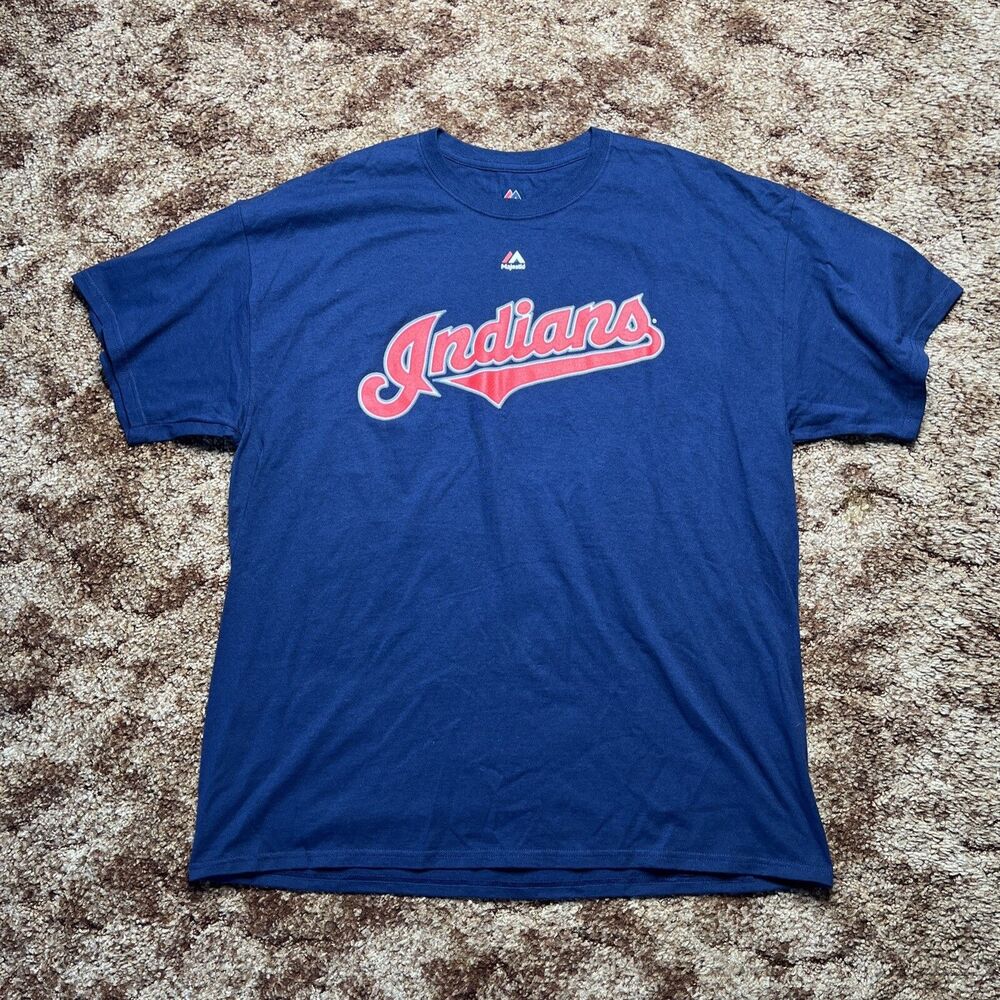 Cleveland Indians Shirt Mens Extra Large Michael Brantley #23 MLB Majestic Adult